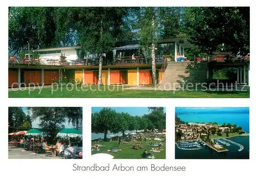 AK / Ansichtskarte Arbon_TG Strandbaderestaurant  Arbon_TG