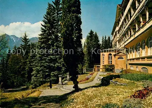 AK / Ansichtskarte Garmisch Partenkirchen Haus St. Hildegard Garmisch Partenkirchen