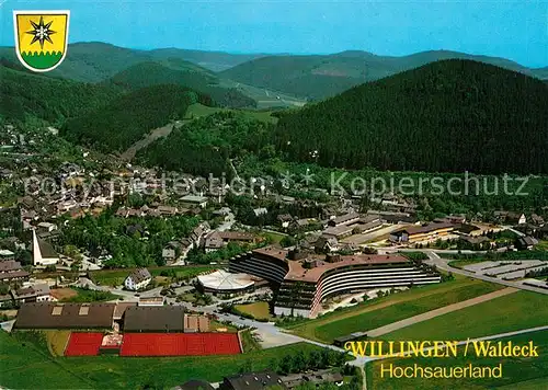 AK / Ansichtskarte Willingen_Sauerland Fliegeraufnahme  Willingen_Sauerland