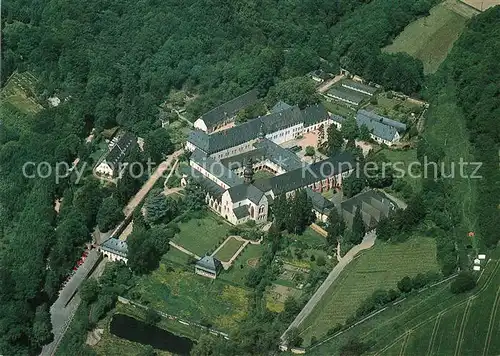 AK / Ansichtskarte Eberbach_Rheingau Fliegeraufnahme Kloster Eberbach Eberbach Rheingau