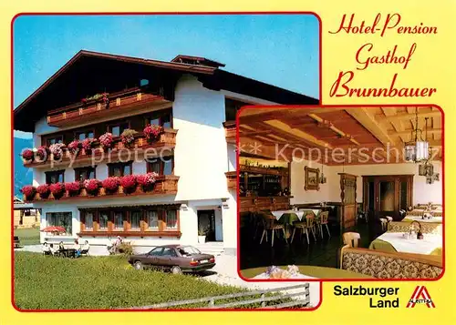 AK / Ansichtskarte Altenmarkt_Pongau Hotel Brunnbauer Altenmarkt Pongau