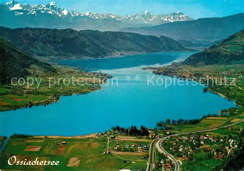 AK / Ansichtskarte Ossiachersee Fliegeraufnahme Ossiachersee