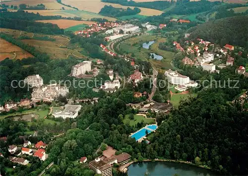 AK / Ansichtskarte Bad_Gandersheim Fliegeraufnahme Kurviertel Bad_Gandersheim