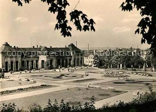 AK / Ansichtskarte Gotha_Thueringen Orangerie Heinrich Heine Bibliothek Gotha Thueringen