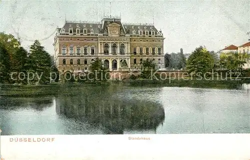 AK / Ansichtskarte Duesseldorf Staendehaus Duesseldorf