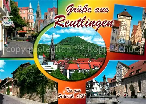 AK / Ansichtskarte Reutlingen_Tuebingen  Reutlingen Tuebingen