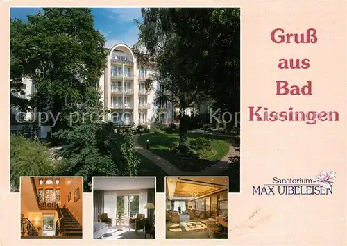 AK / Ansichtskarte Bad_Kissingen Sanatorium Max Uibeleisen  Bad_Kissingen