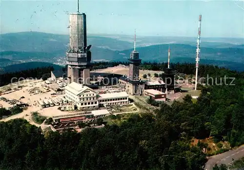 AK / Ansichtskarte Feldberg_Taunus Fliegeraufnahme Fernmelde Fernseh UKW Sender Feldberg Taunus