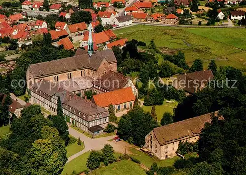 AK / Ansichtskarte Loccum Fliegeraufnahme Zisterzienserkloster Loccum