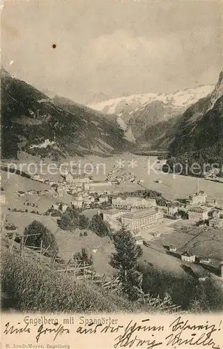 AK / Ansichtskarte Engelberg_OW mit Spannoerter Engelberg OW