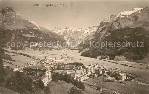 AK / Ansichtskarte Engelberg_OW Panorama Engelberg OW