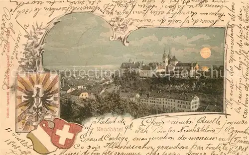 AK / Ansichtskarte Neuchatel_NE Schloss Neuchatel NE