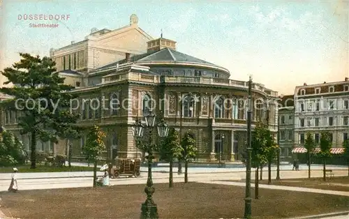 AK / Ansichtskarte Duesseldorf Stadttheater Duesseldorf