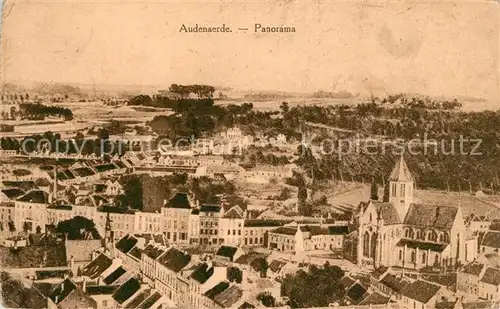 AK / Ansichtskarte Audenarde Panorama Audenarde