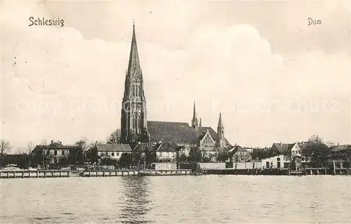 AK / Ansichtskarte Schleswig_Schlei Dom Schleswig_Schlei