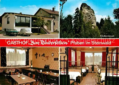 AK / Ansichtskarte Pfaben Gasthaus Zum Raeuberfelsen Pfaben