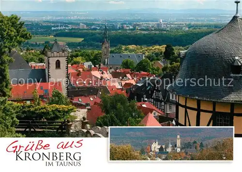 AK / Ansichtskarte Kronberg_Taunus Stadtansicht Kronberg Taunus