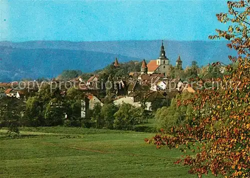 AK / Ansichtskarte Ostheim_Rhoen Kirchenburg Ostheim_Rhoen