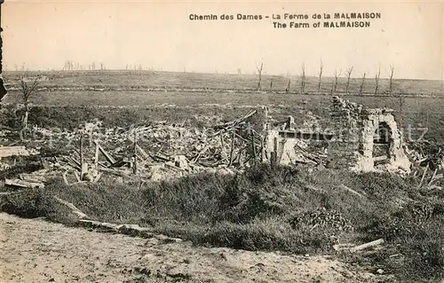 AK / Ansichtskarte Malmaison Chemin des Dames Malmaison