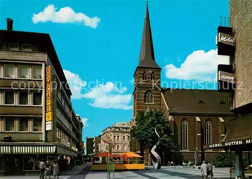 AK / Ansichtskarte Bottrop Hochstrasse Cyriakus Kirche Bottrop