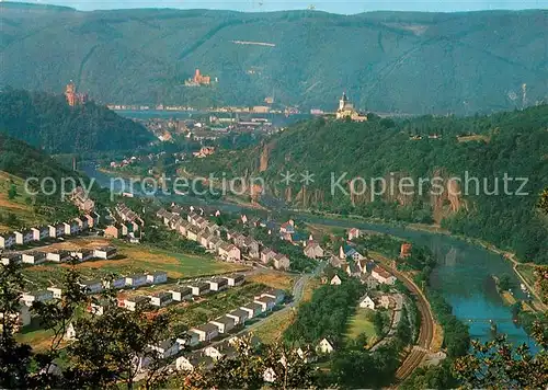 AK / Ansichtskarte Oberlahnstein Burg Lahneck Schloss Stolzenfels Oberlahnstein