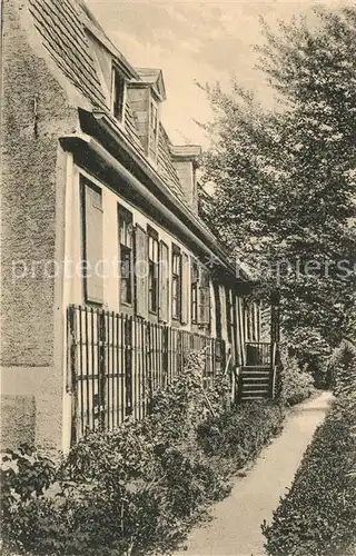 AK / Ansichtskarte Weimar_Thueringen Goethehaus Hausgarten Weimar Thueringen