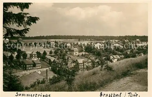 AK / Ansichtskarte Ernstthal Panorama Sommerfrische Ernstthal