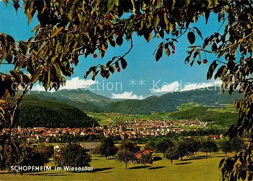 AK / Ansichtskarte Schopfheim Panorama Schopfheim