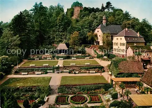 AK / Ansichtskarte Lindenfels_Odenwald Kurgarten Lindenfels Odenwald