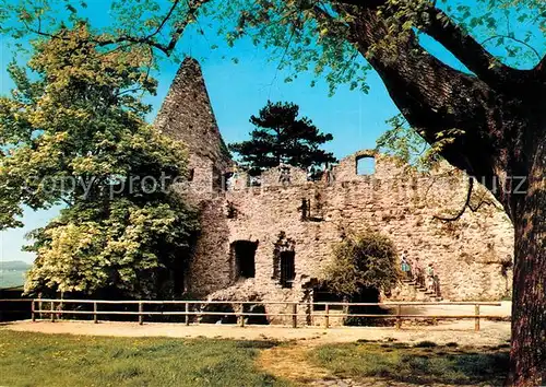 AK / Ansichtskarte Lindenfels_Odenwald Burgruine Lindenfels Odenwald