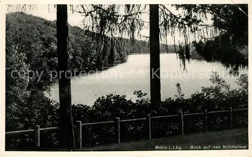 AK / Ansichtskarte Moelln_Lauenburg Blick auf den Schmalsee Moelln_Lauenburg