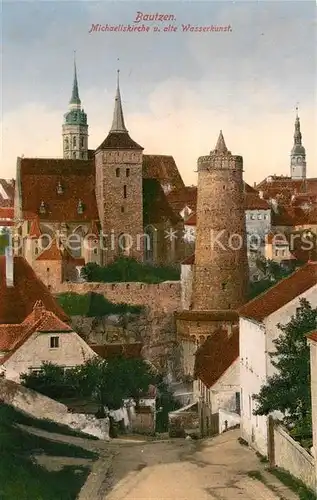 AK / Ansichtskarte Bautzen Michaeliskirche Alte Wasserkunst Bautzen