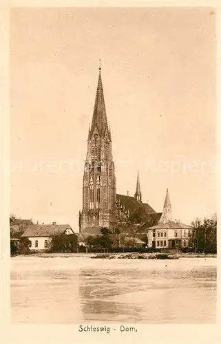 AK / Ansichtskarte Schleswig_Schlei Dom Schleswig_Schlei