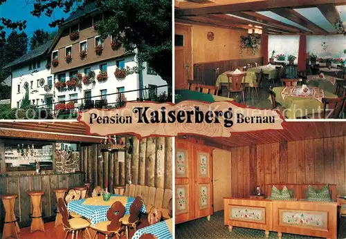 AK / Ansichtskarte Bernau_Schwarzwald Pension Kaiserberg Bernau Schwarzwald