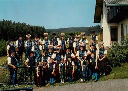 AK / Ansichtskarte Lossburg Schwarzwaelder Trachtengruppe 1908 Lossburg