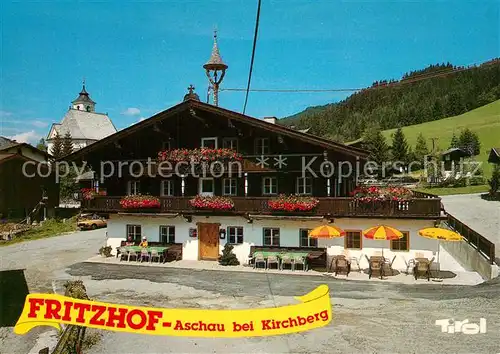 AK / Ansichtskarte Aschau_Tirol Gasthof Fritzhof Aschau Tirol