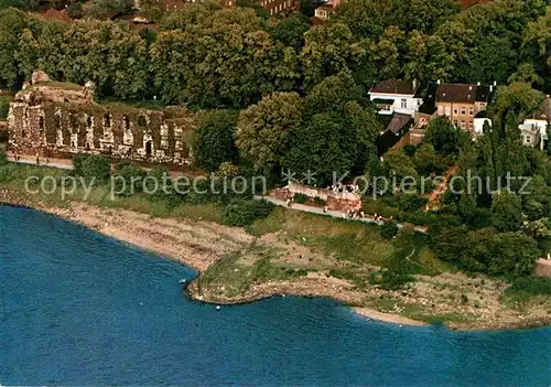 AK / Ansichtskarte Kaiserswerth Kaiserpfalz Fliegeraufnahme Kaiserswerth