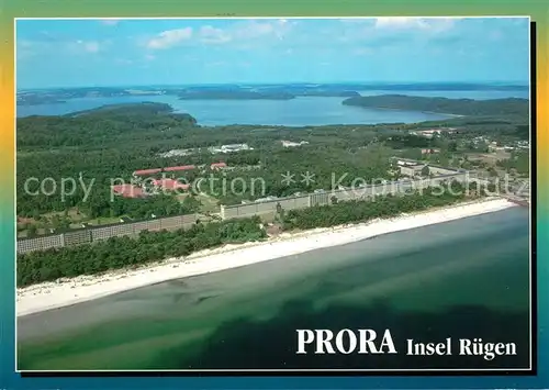 AK / Ansichtskarte Insel_Ruegen Koloss von Prora Fliegeraufnahme Insel Ruegen