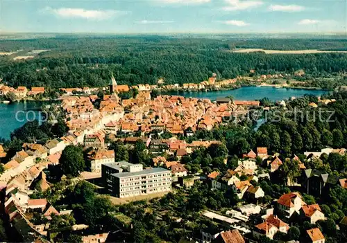 AK / Ansichtskarte Moelln_Lauenburg Fliegeraufnahme Moelln_Lauenburg