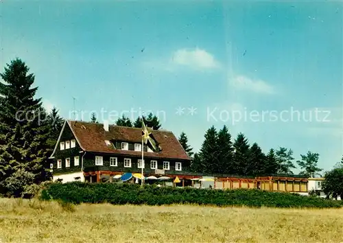 AK / Ansichtskarte Marienheide Waldhotel Cafe Brucher Talsperre Marienheide