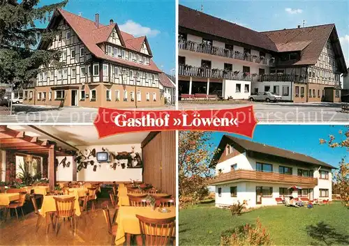 AK / Ansichtskarte Dornhan Gasthaus Loewen Dornhan