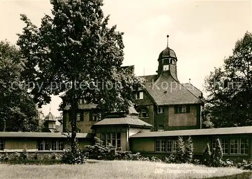 AK / Ansichtskarte Rheinsberg Diaet Sanatorium Hohenelse Rheinsberg