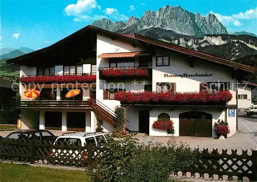 AK / Ansichtskarte St_Johann_Tirol Pension Haselmaier Kaisergebirge St_Johann_Tirol