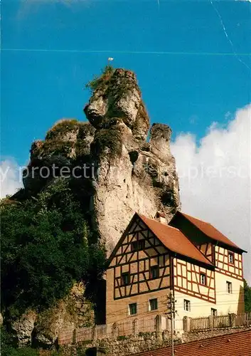 AK / Ansichtskarte Tuechersfeld Fraenkische Schweiz Museum Felsen Tuechersfeld