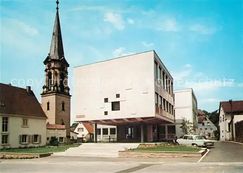 AK / Ansichtskarte Nussloch Kirche Nussloch