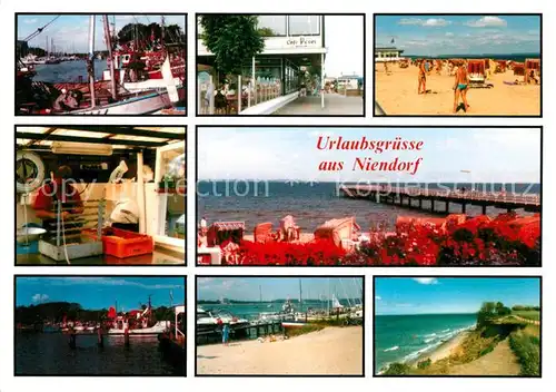 AK / Ansichtskarte Niendorf_Ostseebad Strand Cafe Pesel  Niendorf_Ostseebad