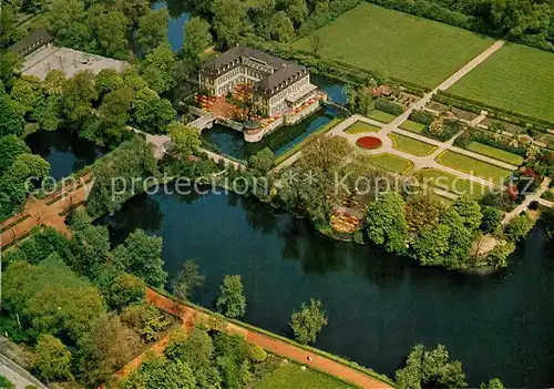 AK / Ansichtskarte Buer_Gelsenkirchen Schloss Berge Fliegeraufnahme Buer Gelsenkirchen