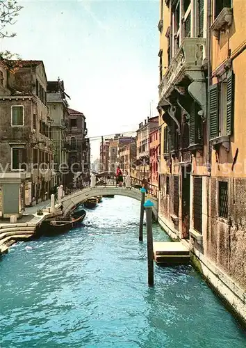 AK / Ansichtskarte Venezia_Venedig Rio San Vio Venezia Venedig