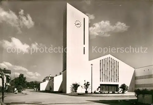 AK / Ansichtskarte Nonnenhorn Christophorus Kirche Nonnenhorn