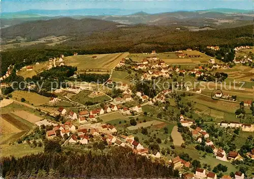 AK / Ansichtskarte Wilhelmsfeld bei Heidelberg Fliegeraufnahme Wilhelmsfeld